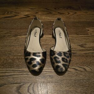 Delic 8 W8 Leopard Print Women's Flats